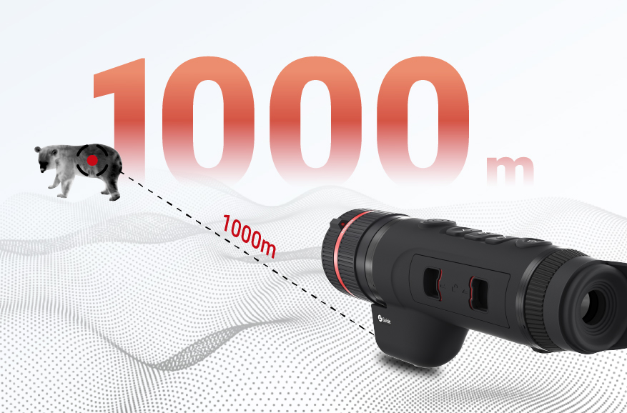 Telémetro láser de 1000 m