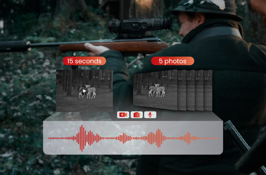 Grabación inteligente<br>Captura el momento