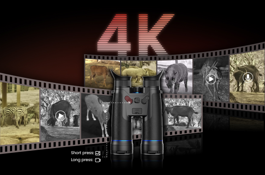 Grabación en 4K <br> Revive los mejores momentos