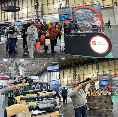La marca Guide Sensmart presentó varios productos nuevos destacados en la feria British Shooting Show