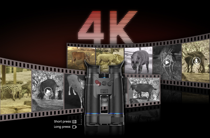 Graba en 4K<br>Conserva cada detalle
