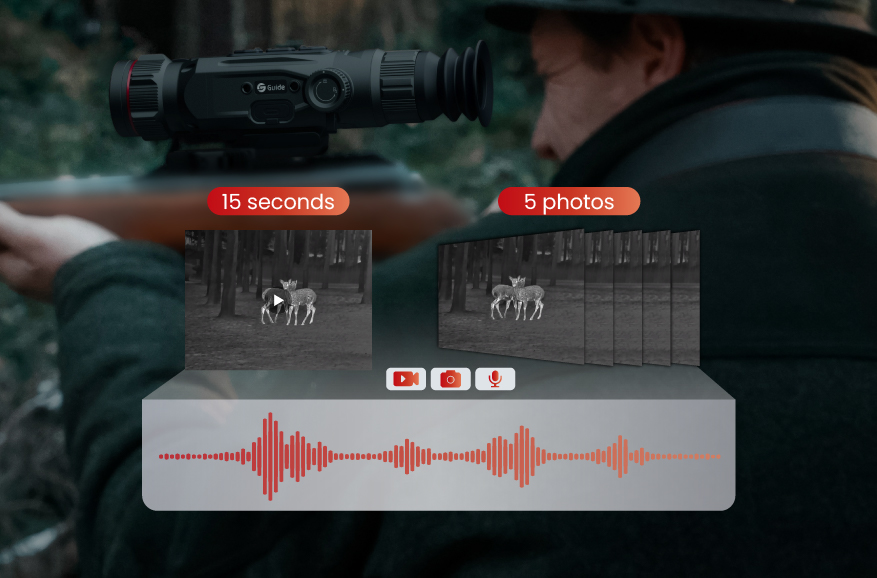Grabación inteligente<br>Captura el momento